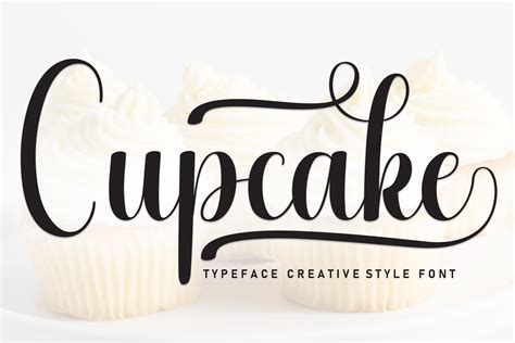Cupcake Font By William Jhordy · Creative Fabrica