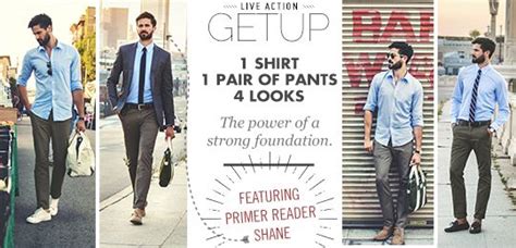 Live Action Getup 1 Shirt 1 Pair Of Pants 4 Looks Primer Pair Of