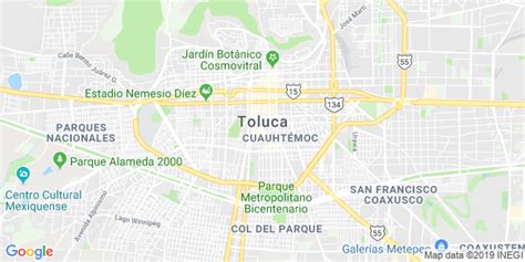 Toluca Map