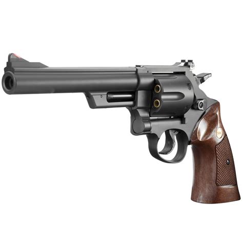 Uhc M 29 6 Zoll Softair Revolver 6mm Bb Schwarz Mit Hülsen Kotte And Zeller