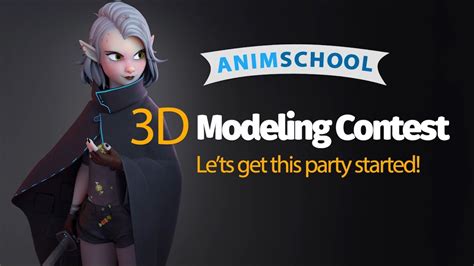 Enter To Win In Animschools First Ever 3d Modeling Contest Youtube