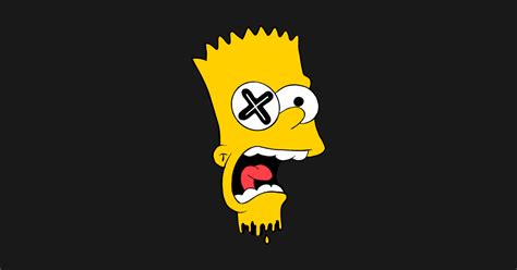 Bart Simpson Bart Simpson Sticker Teepublic
