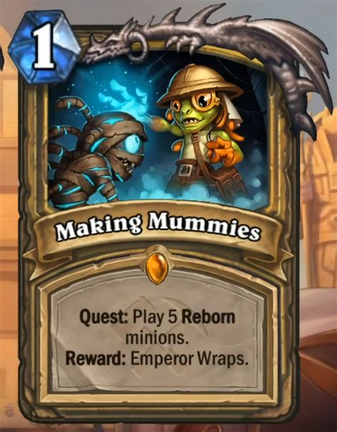 Click new separate card to stop linking cards together. Hearthstone: Saviors of Uldum: New Legendary Paladin quest, Making Mummies revealed | AIPT