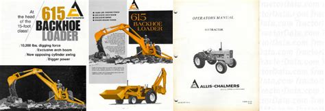 Allis Chalmers 615 Tractor Information