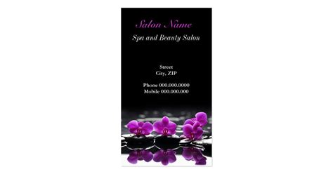 Spa Beauty Massage Wellness Salon Business Card Zazzle