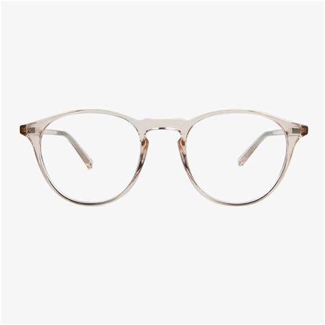 Popular Round Retro Style Tr90 Optical Frames Unisex Spectacle Clip On