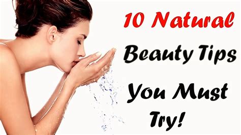 10 Natural Beauty Tips For Face You Must Try Us Health Tv Youtube
