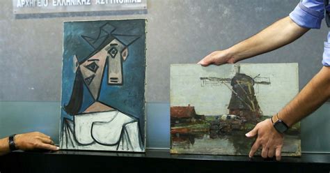 Greece Recovers Picasso Mondrian Paintings Stolen From Gallery In 2012