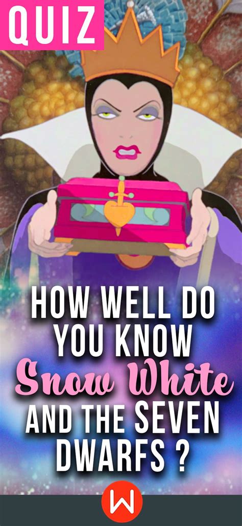 Quiz How Well Do You Know Snow White And The Seven Dwarfs Snow