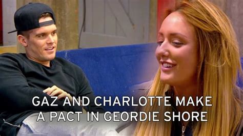 watch geordie shore s charlotte and gaz dive straight in the shag pad in explosive big
