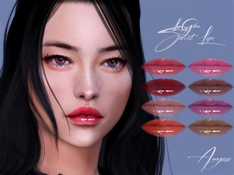 Lipgloss Sweet Lips By Angissi At Tsr Sims 4 Updates