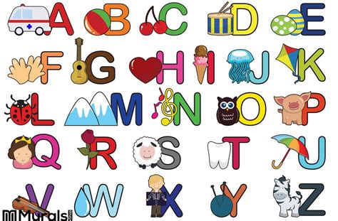 Printable Alphabet Word Wall Letters
