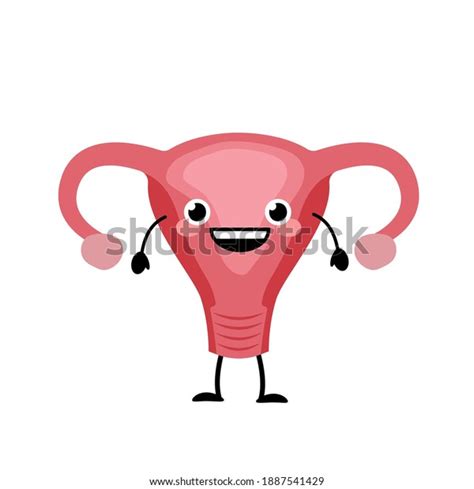 Happy Smiling Cute Vagina Organ Character Stock Vector Royalty Free 1887541429 Shutterstock