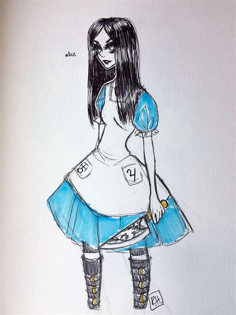 Quick Sketch Of Alice From Alice Madness Returns With Images