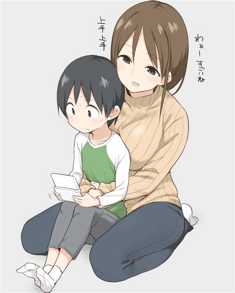 Migchip Original Highres Translated 1boy 1girl Age Difference