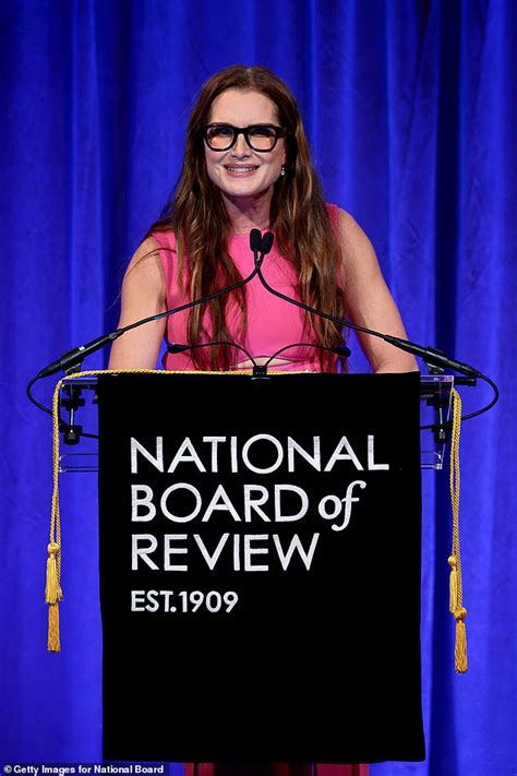 Brooke Shields 57 Stuns In A Hot Pink Dress On The Red Carpet Daily