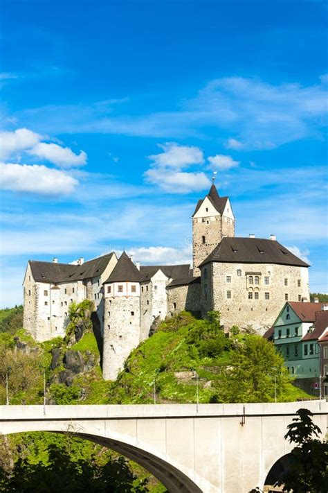 Loket Castle Czech Republic Stock Image Image Of World History