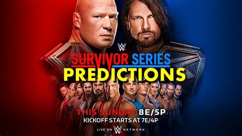 WWE Survivor Series Predictions Everyday Rants Podcast NXT