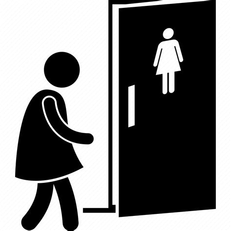 female toilet woman icon download on iconfinder