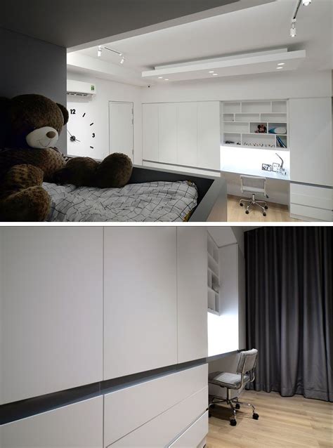 This Modern Kids Bedroom Features A Custom Designed Built In Bunk Bed