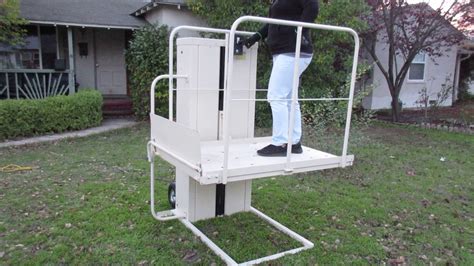 Pl 45 Porch Wheelchair Lift Youtube