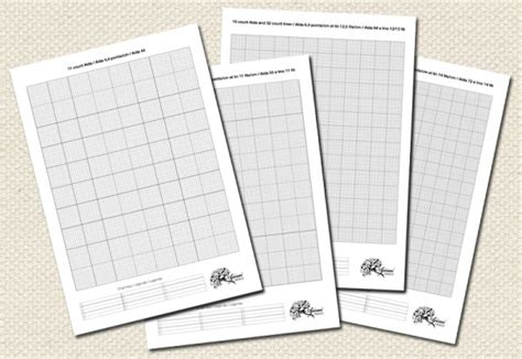 Make Your Own Cross Stitch Designs With These Printable Grids Cross