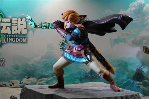 a closer look at the zelda tears of the kingdom statue from nintendo live 2022 nintendo life