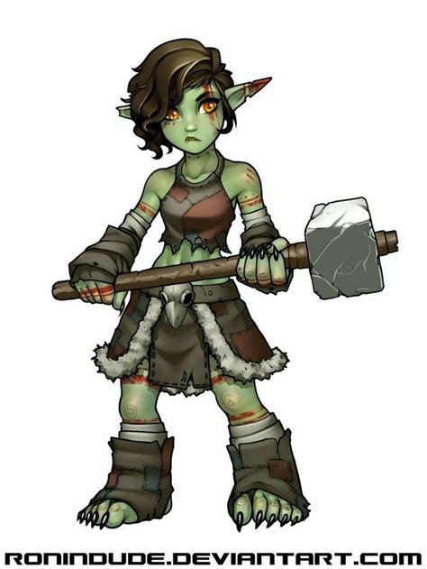 Barbarian Goblin Fantasy Character Design Character Art Dnd Characters