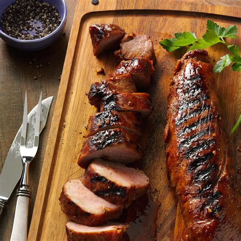 Grilled Pork Tenderloins Recipe How To Make It Taste Of Home