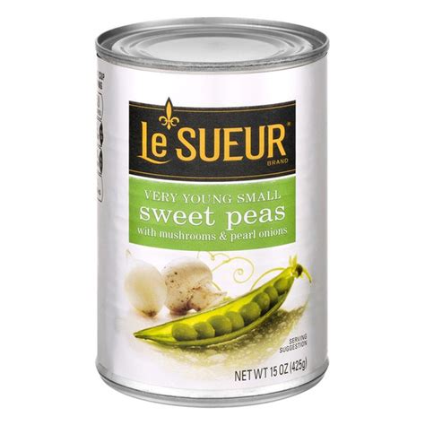 Le Sueur Very Young Small Sweet Peas With Mushrooms And Pearl Onions