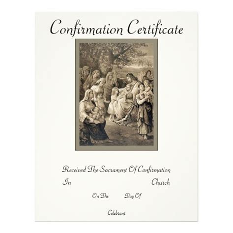 Lista 101 Foto Certificado De Confirmacion Iglesia Catolica Para