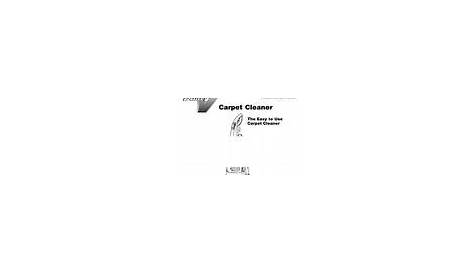 Hoover Carpet Cleaner Manual Fh50141