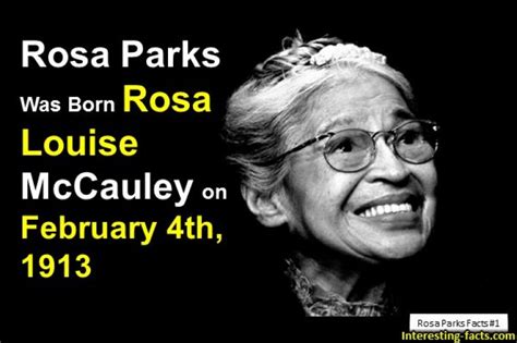 Rosa Parks Facts 10 Inspiring Facts About Rosa Parksr