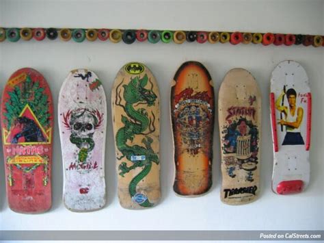Vintage Skateboard Equipment Collections From The Net