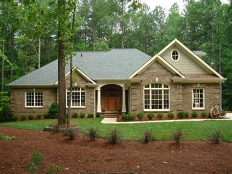 Brick Home Ranch Style House Plans Modern Ranch Style