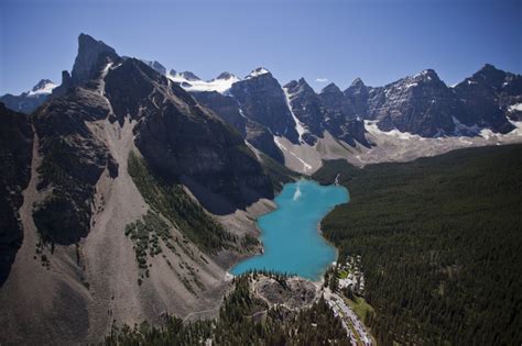 Webcams Moraine Lake Road Banff National Park Livecams