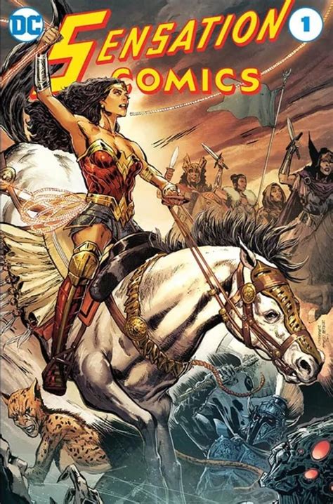 [variant Cover] Sensation Comics 1 By Phil Jimenez First Appearance Wonder Woman R Dccomics