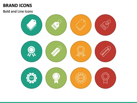 Brand Icons Powerpoint Template Ppt Slides