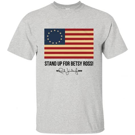 Rush Limbaugh Betsy Ross T Shirt Shirtelephant Office