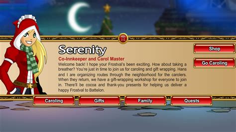 Aqw Serenity Quest Part 1 L Drops Join Carolinn Happy Frostval Eve