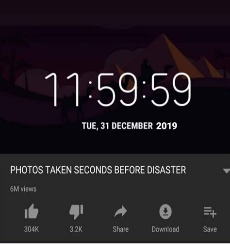 Photos Taken Seconds Before Disaster R Memes