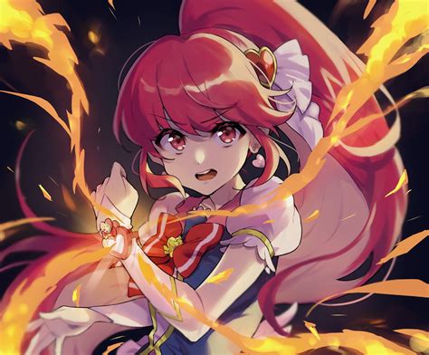 Cure Lovely - HappinessCharge Precure! - Image by jikai ing (Mangaka