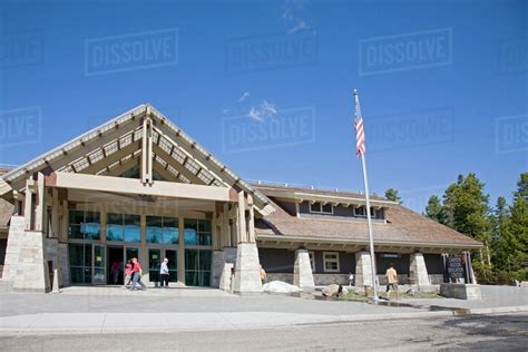 Wy Yellowstone National Park Canyon Visitor Education Center At