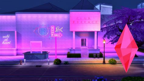 Sims 4 My Strip Club Is In The Gallery Cc And Tray Download Youtube