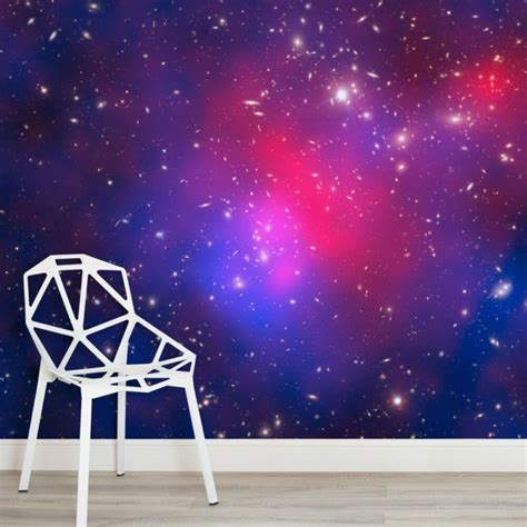 Pandoras Cluster Square Wall Murals Moon And Stars Wallpaper Star