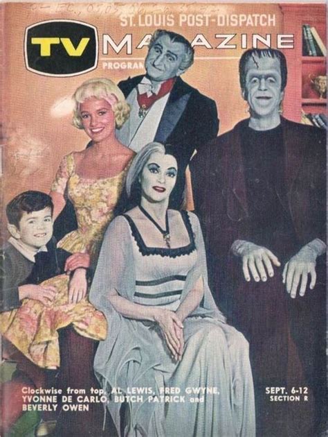 Los Munsters Munsters Tv Show Beverly Owen 1313 Mockingbird Lane