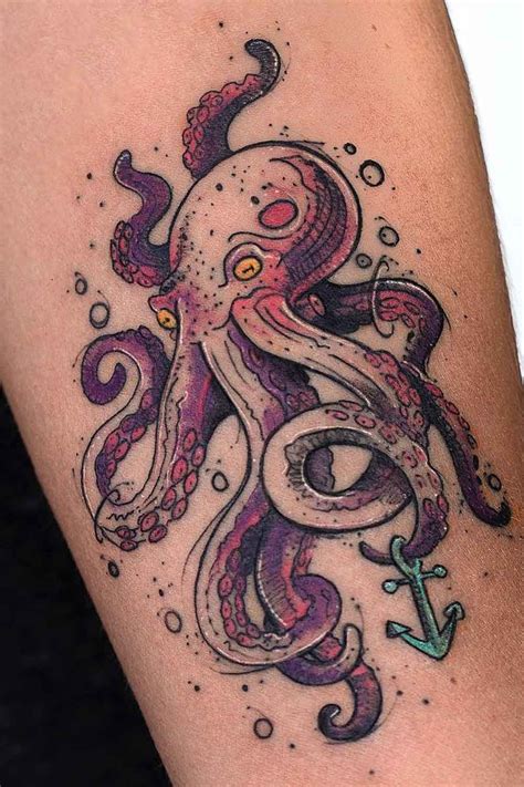 Unique And Culture Specific Octopus Tattoo Meaning Glaminati