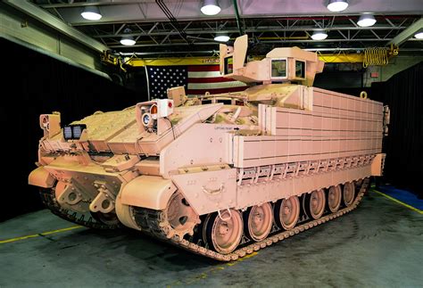 Armys First Armored Multi Purpose Vehicle Rolls Off Production Line
