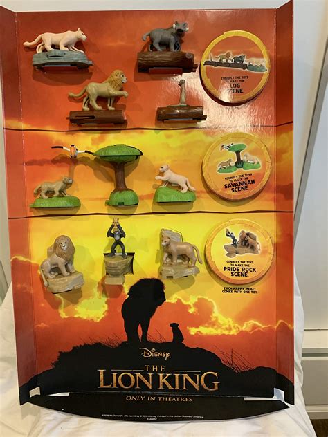 Mcdonald S Unveils The Lion King Happy Meal Toys
