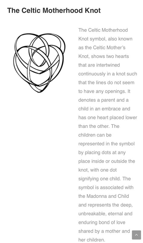 Celtic Motherhood Knot | Celtic motherhood knot, Celtic motherhood, Celtic motherhood tattoo